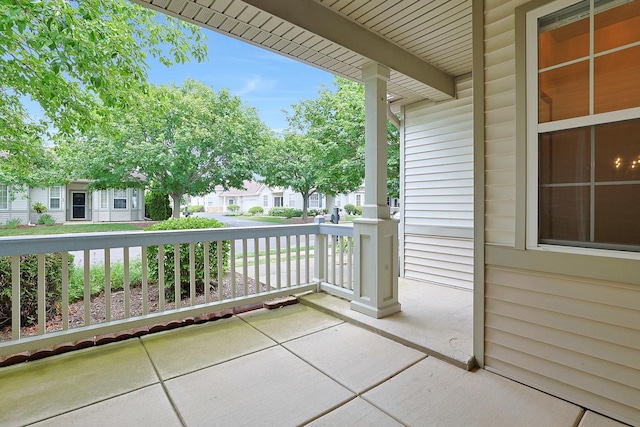 12243 Quail Ridge Dr, Huntley, IL 60142 - covered porch featuring a residential view