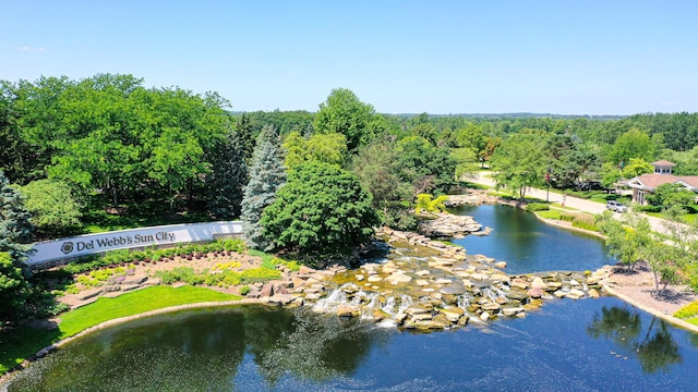 12243 Quail Ridge Dr, Huntley, IL 60142 - bird's eye view of a heavily wooded area