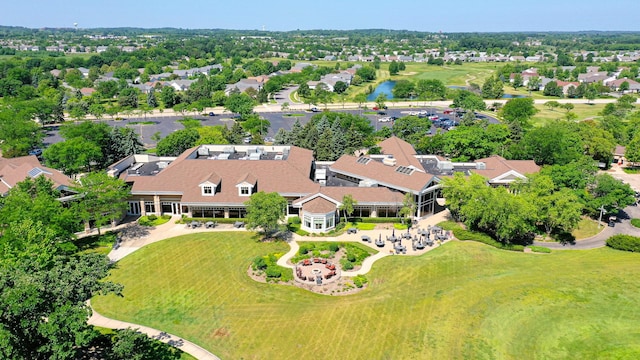 12243 Quail Ridge Dr, Huntley, IL 60142 - aerial perspective of suburban area