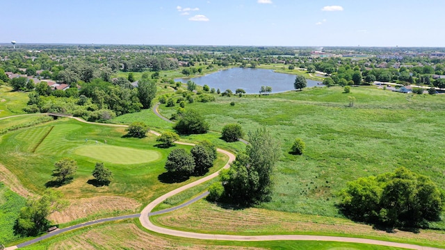 12243 Quail Ridge Dr, Huntley, IL 60142 - aerial view of a nearby body of water and a golf course