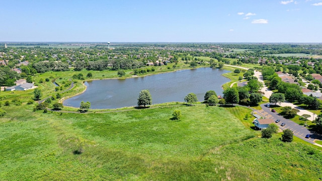 12243 Quail Ridge Dr, Huntley, IL 60142 - aerial perspective of suburban area featuring a nearby body of water