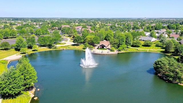 12243 Quail Ridge Dr, Huntley, IL 60142 - drone / aerial view of a large body of water