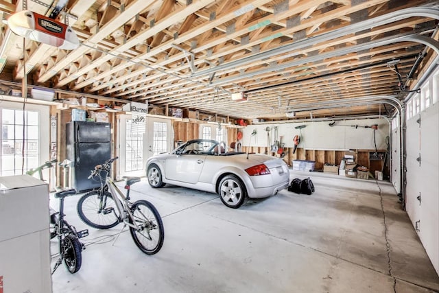 5921 N Navarre Ave, Chicago, IL 60631 - garage featuring freestanding refrigerator