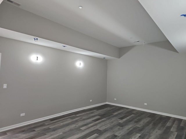 1221 Honey Lake Rd, Lake Zurich, IL 60047 - bonus room featuring dark wood-style floors