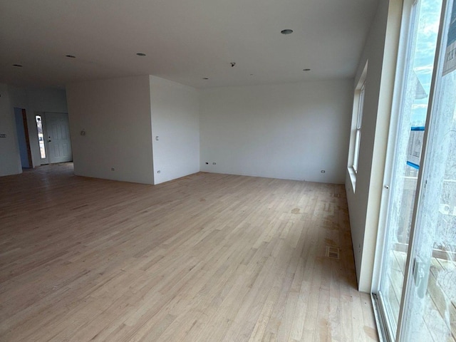 1221 Honey Lake Rd, Lake Zurich, IL 60047 - spare room with light wood-type flooring