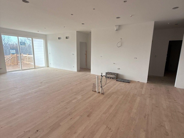 1221 Honey Lake Rd, Lake Zurich, IL 60047 - unfurnished living room featuring light wood-style floors