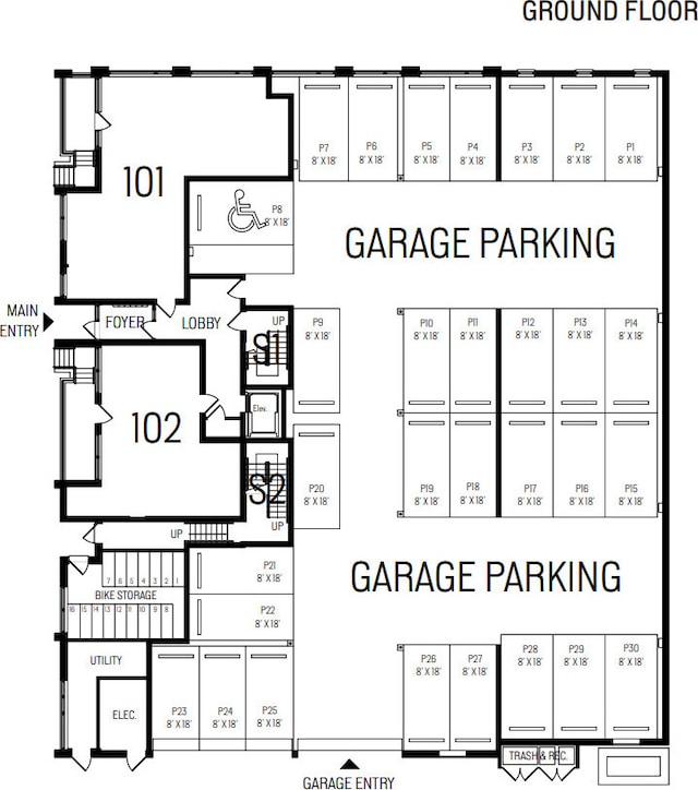 3204 N Kostner Ave Unit 502, Chicago, IL 60641 - view of room layout