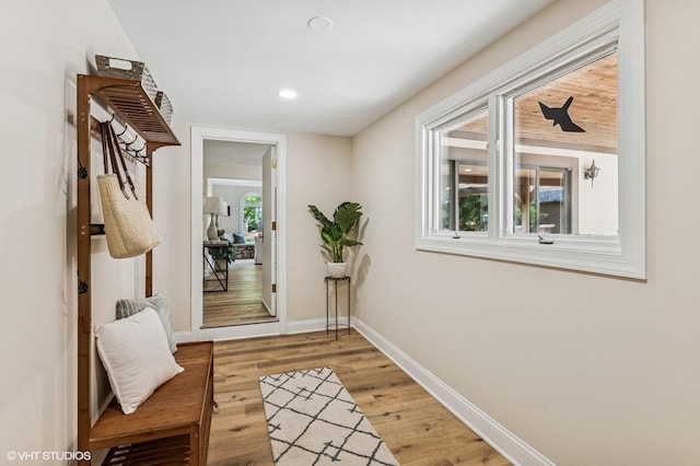 1899 Hilltop Ln, Bannockburn, IL 60015 - corridor featuring light wood finished floors and recessed lighting