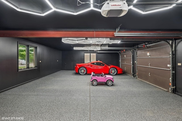 1899 Hilltop Ln, Bannockburn, IL 60015 - garage with a garage door opener