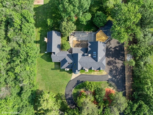 1899 Hilltop Ln, Bannockburn, IL 60015 - bird's eye view