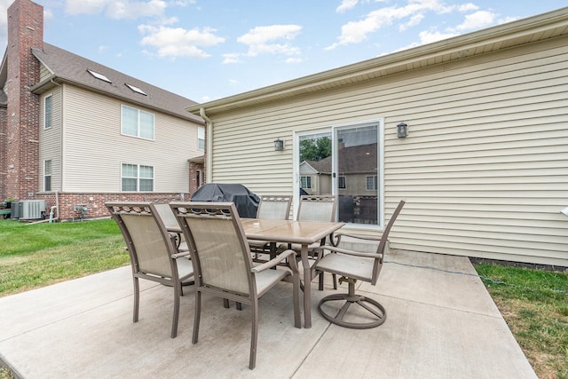 15710 S Cove Cir, Plainfield, IL 60544 - view of patio / terrace featuring area for grilling and outdoor dining space