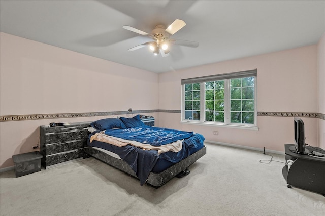 11257 Melrose Ct, Orland Park, IL 60467 - carpeted bedroom with baseboards and ceiling fan