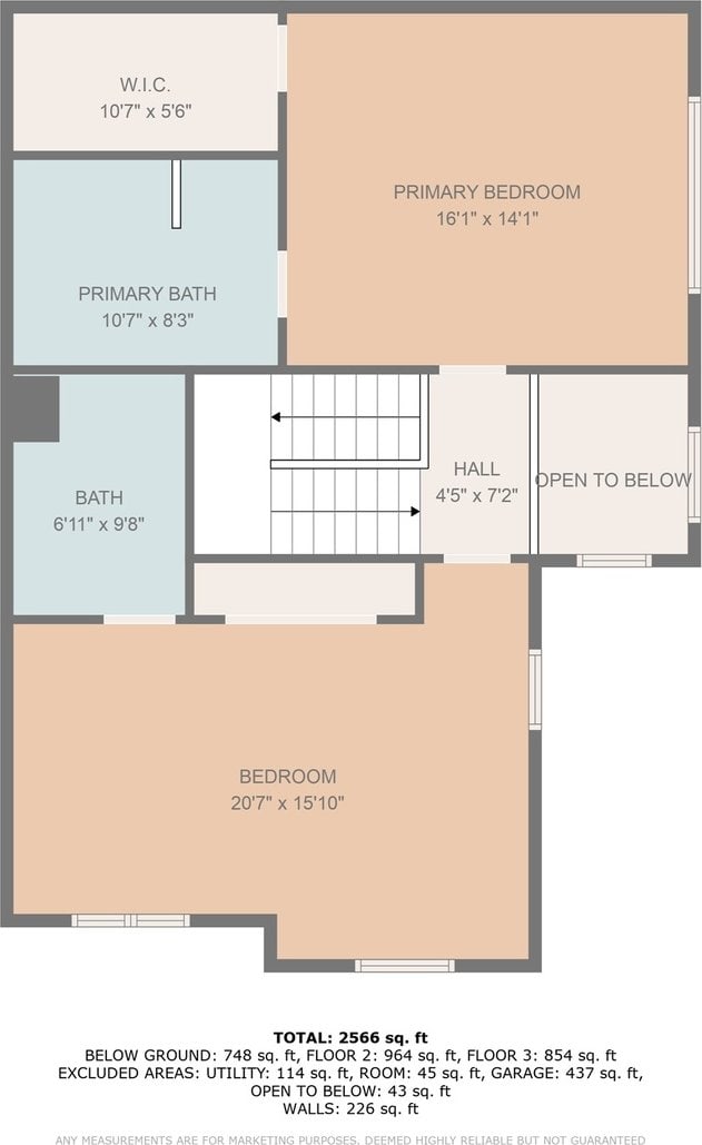 11257 Melrose Ct, Orland Park, IL 60467 - view of property floor plan