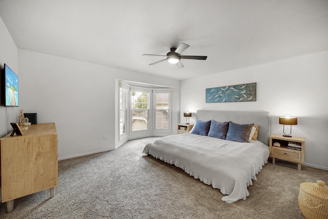 826 N Auburn Woods Dr, Palatine, IL 60067 - carpeted bedroom featuring access to exterior and ceiling fan