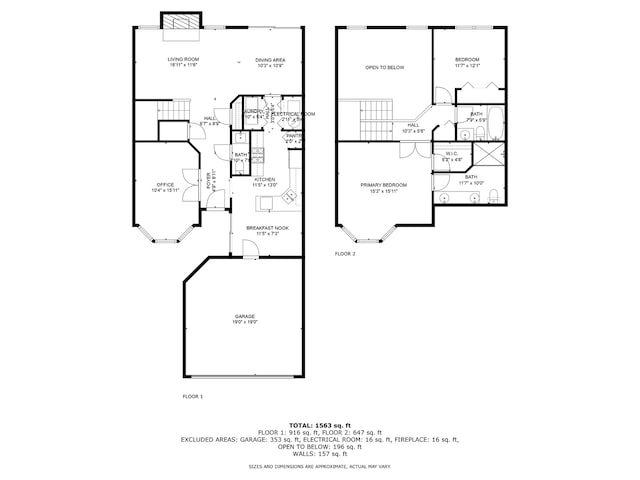 826 N Auburn Woods Dr, Palatine, IL 60067 - view of floor plan / room layout