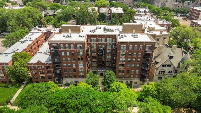 4537 S Drexel Blvd Unit 504, Chicago, IL 60653 - drone / aerial view