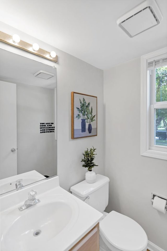 1439 Blue Heron Dr, Crystal Lake, IL 60014 - bathroom with toilet and vanity
