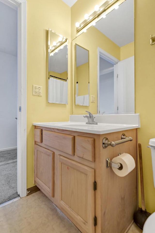 1439 Blue Heron Dr, Crystal Lake, IL 60014 - bathroom with toilet and vanity