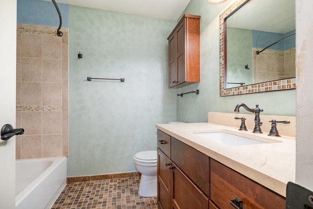321 Woodbury Ct Unit D2, Schaumburg, IL 60193 - bathroom with vanity and bathtub / shower combination
