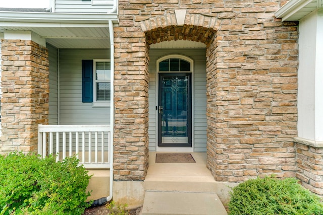 621 Blazing Star Dr, Lake Villa, IL 60046 - property entrance featuring stone siding