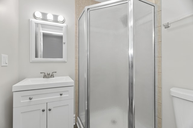 5656 N Kimball Ave Unit Gs, Chicago, IL 60659 - bathroom featuring a shower stall and vanity