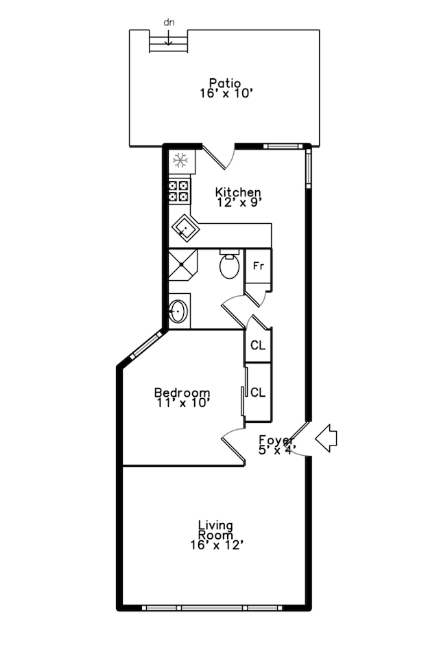 5656 N Kimball Ave Unit Gs, Chicago, IL 60659 - view of home floor plan