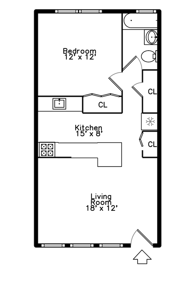 6432 N Ridge Ave Unit 3I, Chicago, IL 60626 - view of property floor plan