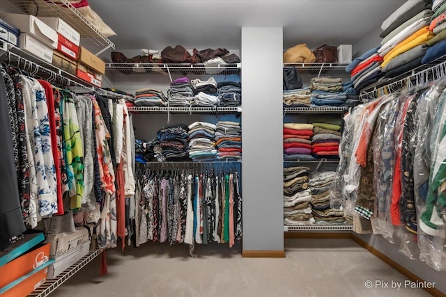 2370 Nantucket Ln, Elgin, IL 60123 - walk in closet featuring carpet
