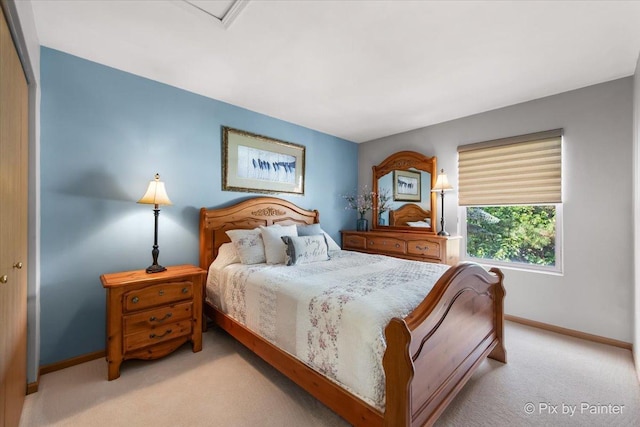 2370 Nantucket Ln, Elgin, IL 60123 - bedroom featuring light carpet and a closet
