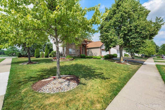 2370 Nantucket Ln, Elgin, IL 60123 - view of front of home with a front yard