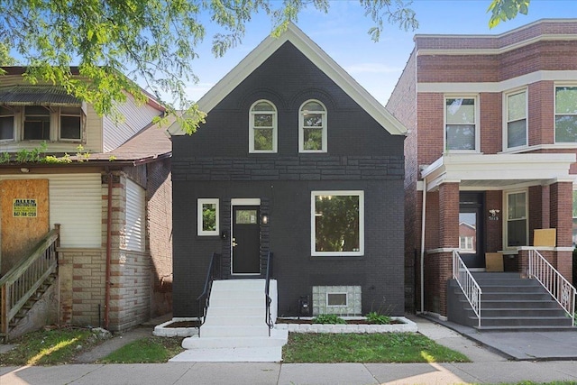 7111 S Michigan Ave, Chicago, IL 60619 - view of front of property featuring brick siding