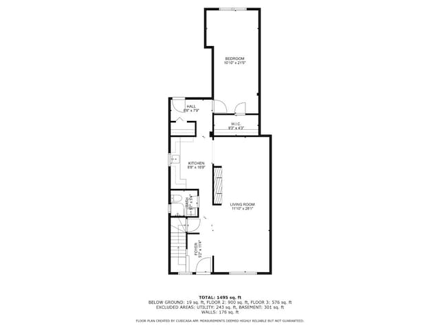 7111 S Michigan Ave, Chicago, IL 60619 - view of room layout
