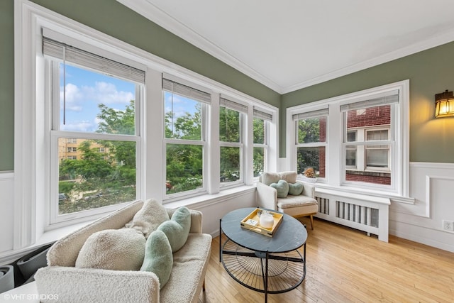 427 S Taylor Ave Unit 2N, Oak Park, IL 60304 - sunroom / solarium with radiator heating unit and plenty of natural light