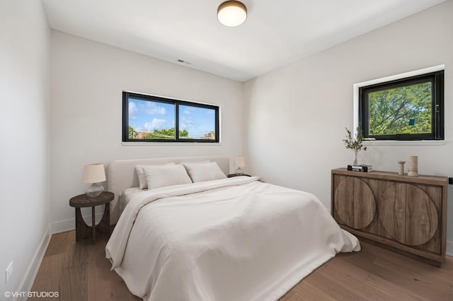 222 S Oakley Blvd Unit 3, Chicago, IL 60612 - bedroom featuring multiple windows and wood finished floors