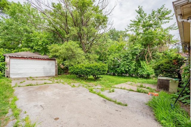 15533 Vincennes Rd, Phoenix, IL 60426 - view of yard with an outbuilding and a detached garage