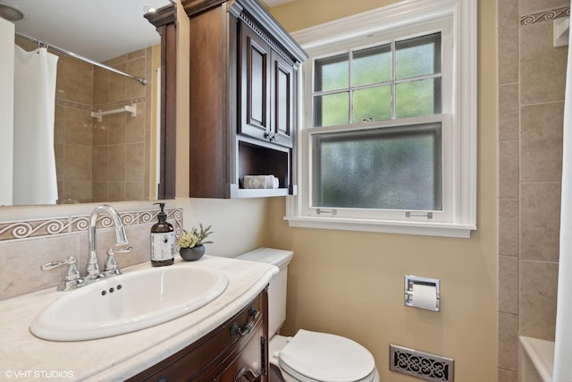 1300 Highridge Pkwy, Westchester, IL 60154 - bathroom featuring vanity, curtained shower, and a bathtub