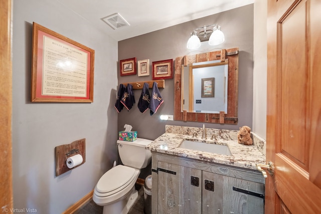 1448 Chestnut Xing, Lemont, IL 60439 - half bath featuring toilet and vanity