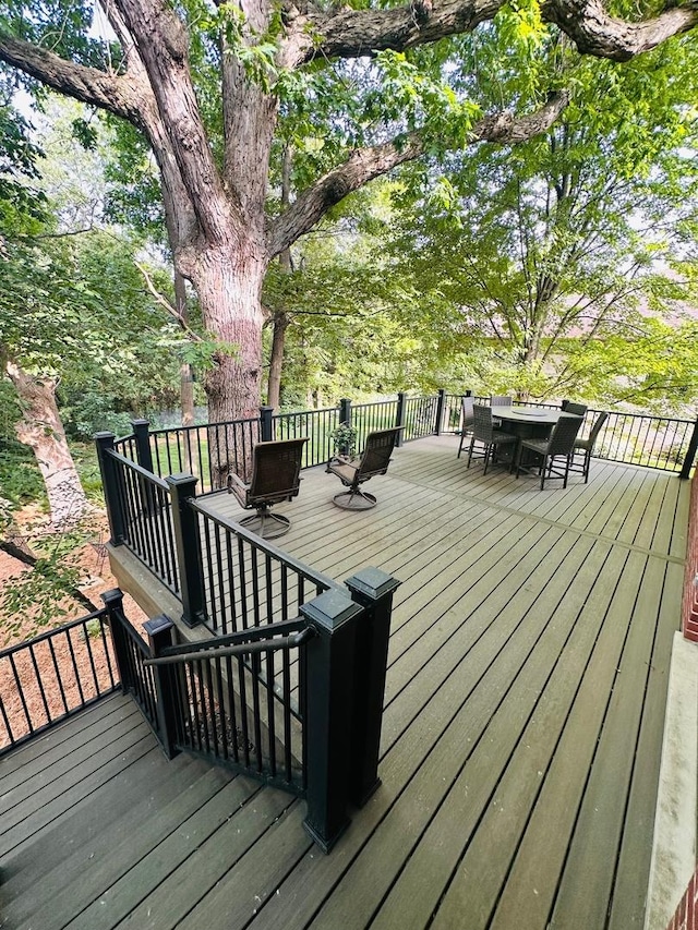 1448 Chestnut Xing, Lemont, IL 60439 - deck with outdoor dining space