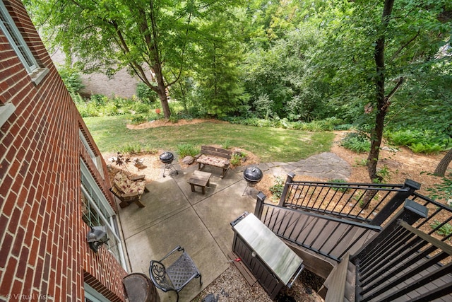 1448 Chestnut Xing, Lemont, IL 60439 - view of patio