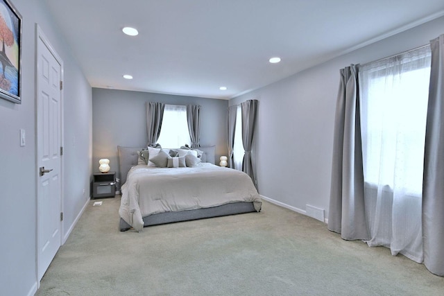 1747 Linneman St, Glenview, IL 60025 - bedroom with carpet flooring and recessed lighting