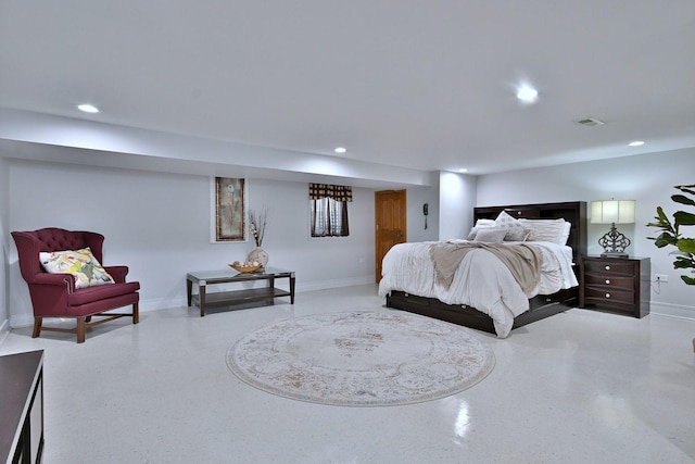 1747 Linneman St, Glenview, IL 60025 - bedroom with recessed lighting and baseboards