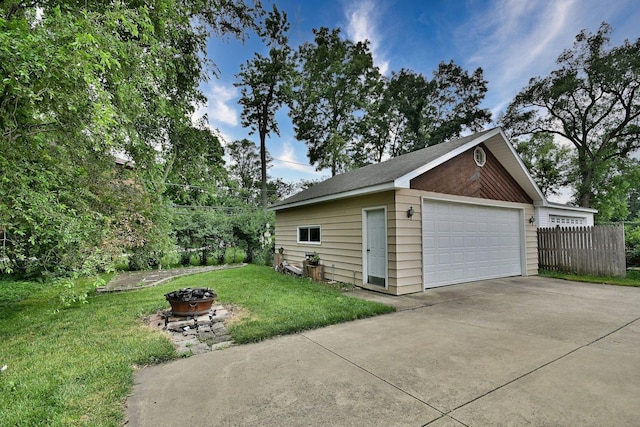 1747 Linneman St, Glenview, IL 60025 - view of detached garage