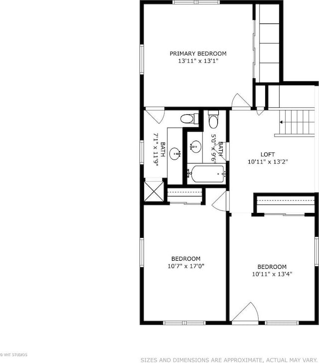 506 S Charleton St, Willow Springs, IL 60480 - view of property floor plan