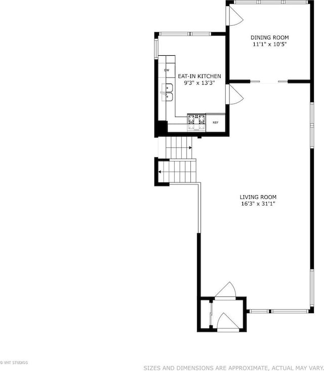506 S Charleton St, Willow Springs, IL 60480 - view of room layout