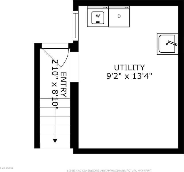506 S Charleton St, Willow Springs, IL 60480 - view of floor plan / room layout
