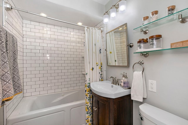 49 Burton Ave, Cary, IL 60013 - bathroom featuring shower / bathtub combination with curtain and vanity