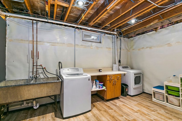 49 Burton Ave, Cary, IL 60013 - unfinished basement with independent washer and dryer and light wood finished floors