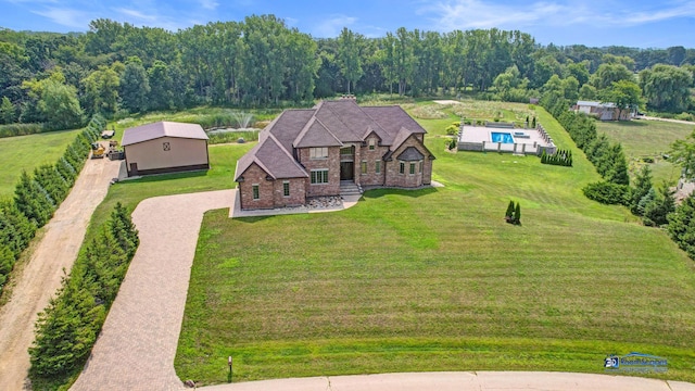 19113 Lauren Ln, Marengo, IL 60152 - view from above of property
