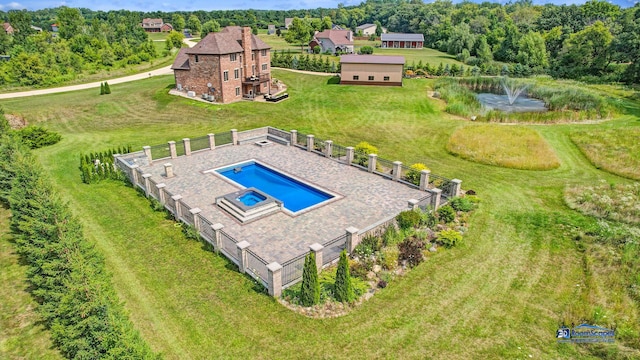 19113 Lauren Ln, Marengo, IL 60152 - view of subject property with a pool