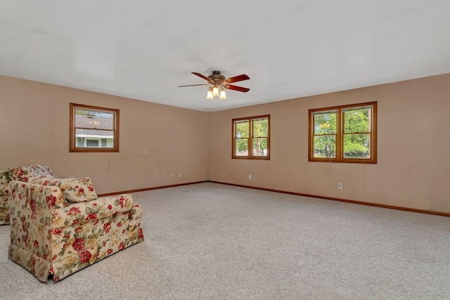 955 E 5th St, Coal City, IL 60416 - unfurnished room with carpet flooring and ceiling fan